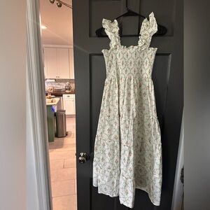 Hill House White Trellis Dress